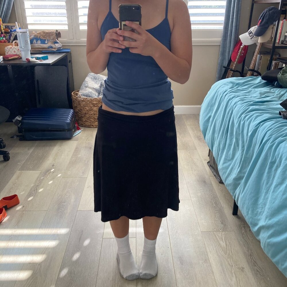 Low Waisted Midi Skirt